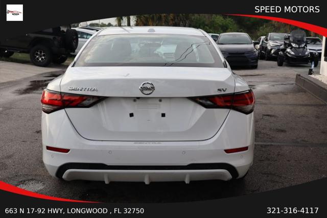 2021 Nissan Sentra SV Xtronic CVT