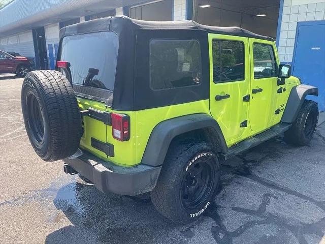 2016 Jeep Wrangler Unlimited Sport