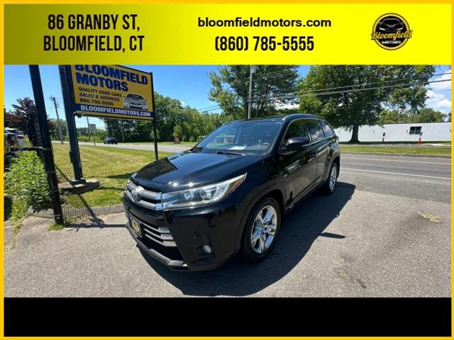 2018 Toyota Highlander Hybrid Limited for sale in Bloomfield, CT