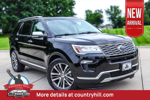 2018 Ford Explorer Platinum for sale in Merriam, KS