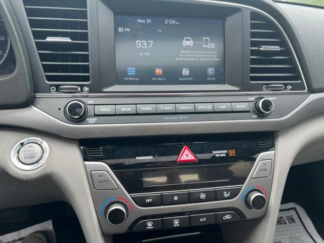 2018 Hyundai Elantra Value Edition