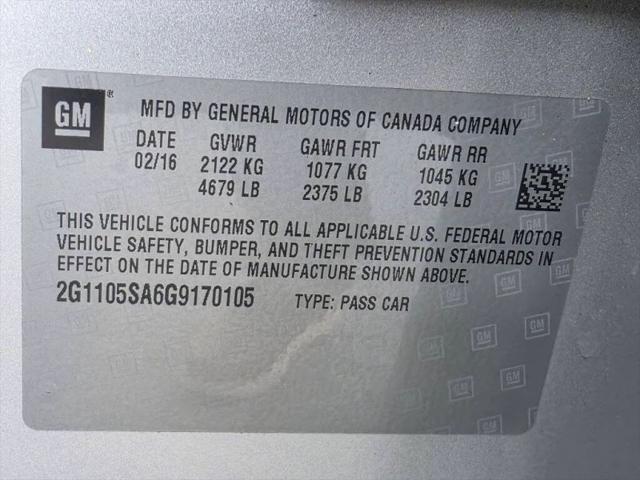 2016 Chevrolet Impala 1LT