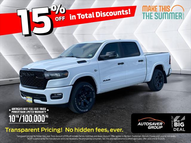 2026 Ram 1500 Big Horn Crew Cab 4x4 5'7" Box for sale in Newport, VT
