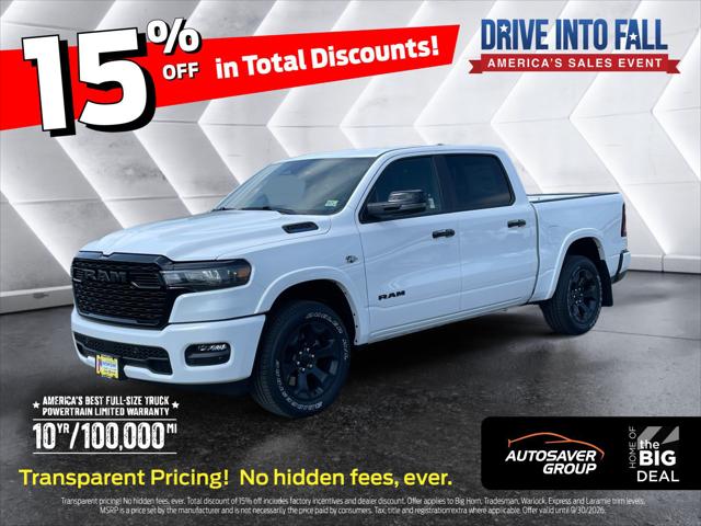 2026 Ram 1500 Big Horn Crew Cab 4x4 57 Box for sale in Newport, VT