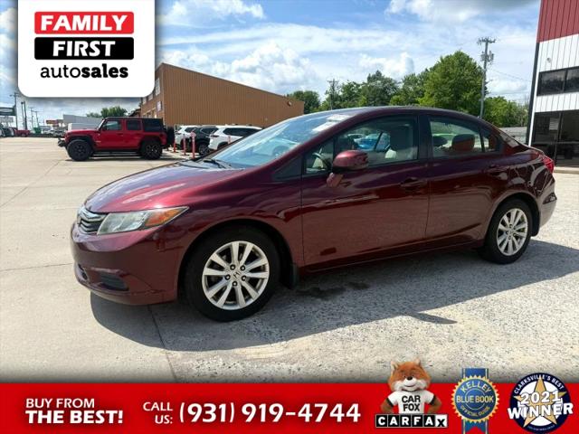 2012 Honda Civic EX for sale in Clarksville, TN