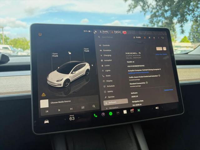 2022 Tesla Model 3 Long Range Dual Motor All-Wheel Drive