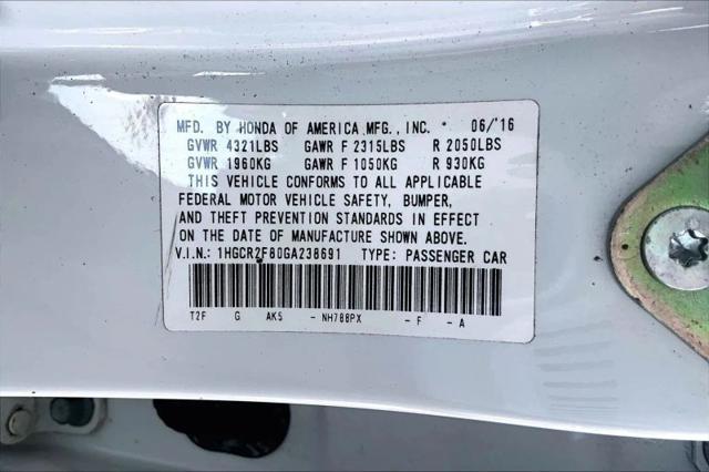 2016 Honda Accord EX-L