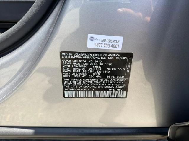 2022 Volkswagen Atlas 3.6L V6 SE w/Technology