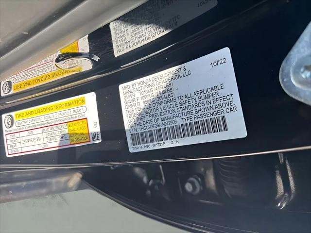 2022 Honda Accord Hybrid Sport