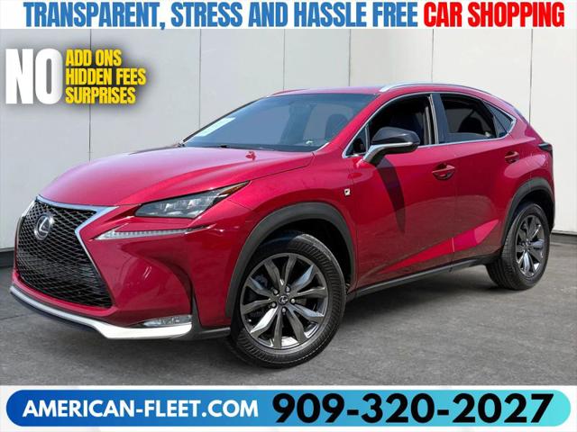 2016 Lexus NX 200t F Sport for sale in Fontana, CA