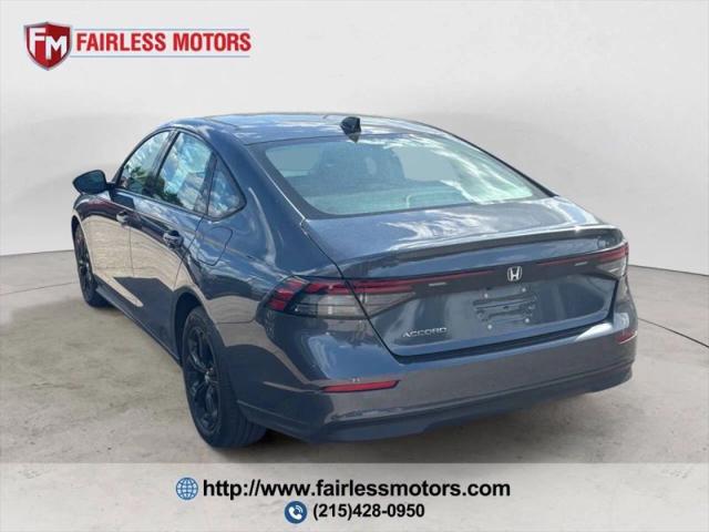 2025 Honda Accord Sedan SE