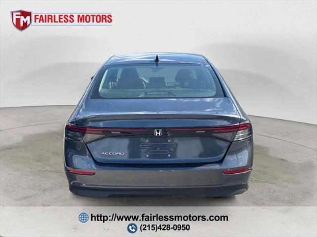 2025 Honda Accord Sedan SE