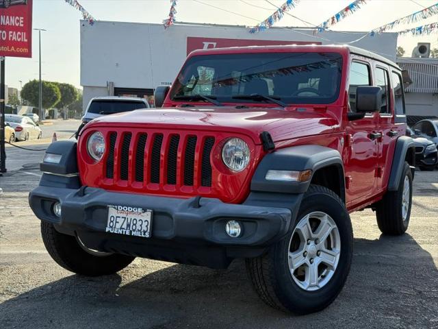 2018 Jeep Wrangler Unlimited Sport S 4x4 for sale in El Monte, CA
