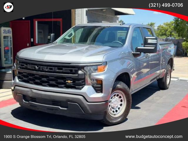 2023 Chevrolet Silverado 1500 2WD Crew Cab Standard Bed WT for sale in Orlando, FL