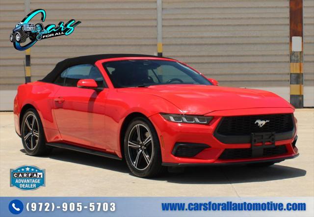 2024 Ford Mustang EcoBoost Premium Convertible for sale in Garland, TX