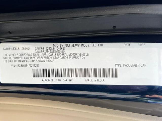 2007 Subaru Legacy 2.5i