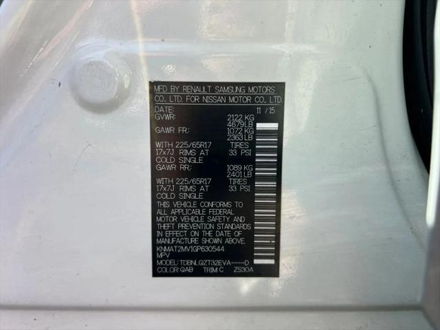 2016 Nissan Rogue SV