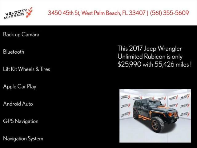 2017 Jeep Wrangler Unlimited Rubicon