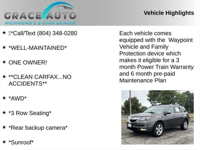 2010 Acura MDX Technology Package