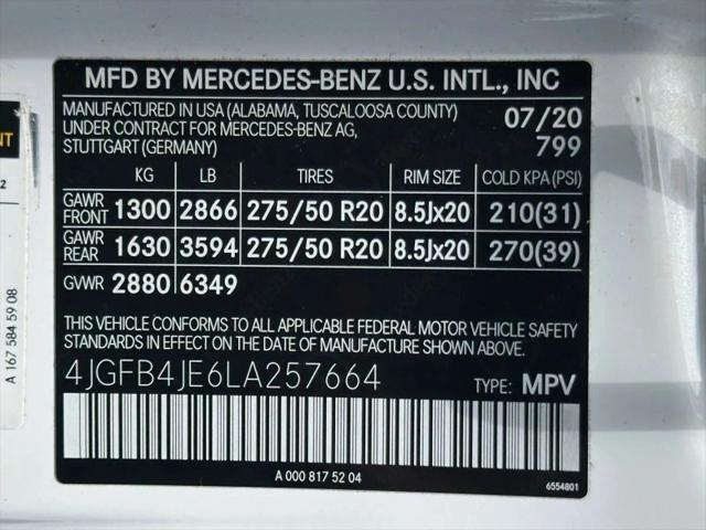 2020 Mercedes-Benz GLE GLE 350 350