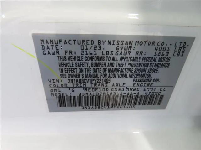 2023 Nissan Sentra SV Xtronic CVT