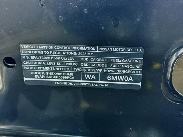 2025 Nissan Sentra S