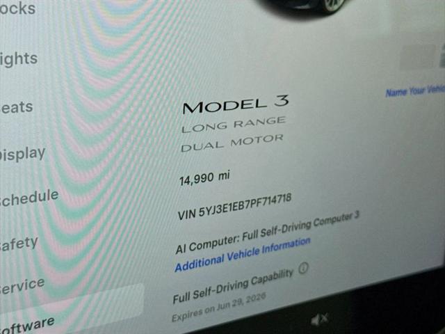 2023 Tesla Model 3 Long Range Dual Motor All-Wheel Drive