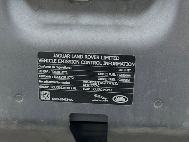2019 Land Rover Range Rover Velar P250 R-Dynamic SE