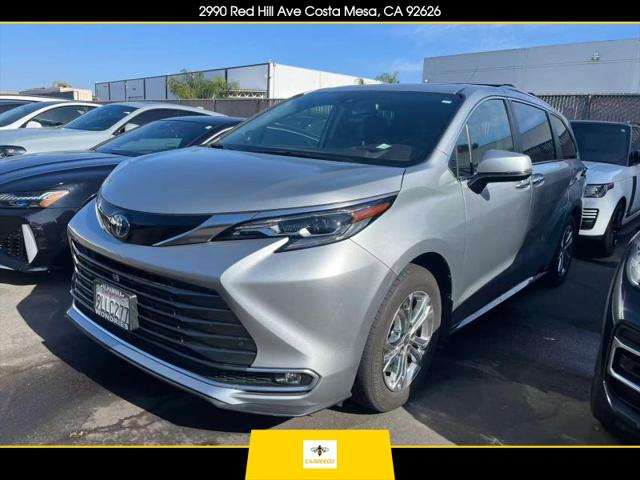 2024 Toyota Sienna Platinum for sale in Costa Mesa, CA