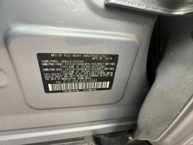 2016 Subaru Forester 2.5i Limited