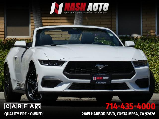 2024 Ford Mustang EcoBoost Convertible for sale in Costa Mesa, CA