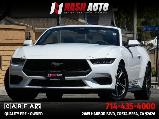 2024 Ford Mustang EcoBoost Convertible