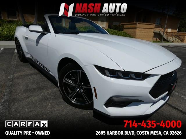 2024 Ford Mustang EcoBoost Convertible