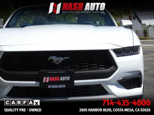 2024 Ford Mustang EcoBoost Convertible