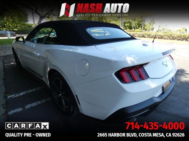 2024 Ford Mustang EcoBoost Convertible