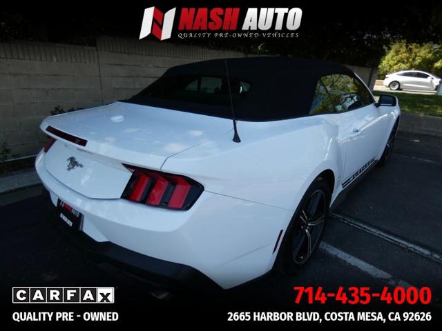 2024 Ford Mustang EcoBoost Convertible