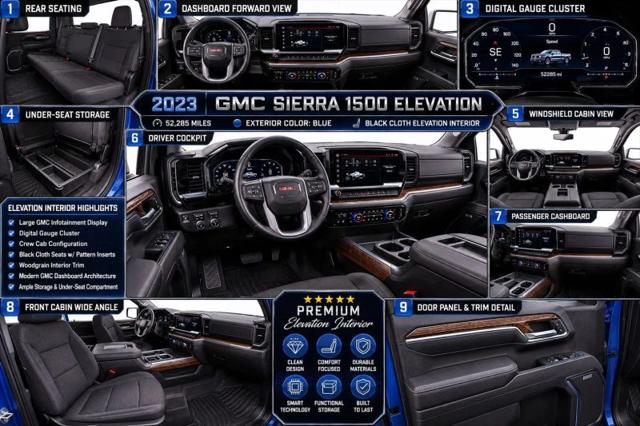 2023 GMC Sierra 1500 4WD Crew Cab Short Box Elevation with 3VL