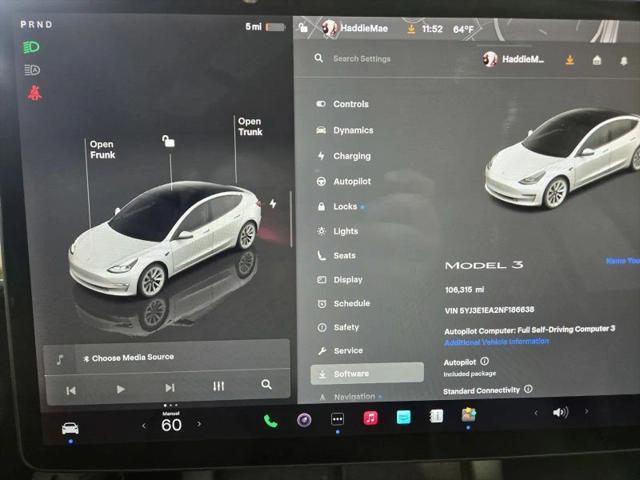 2022 Tesla Model 3 Rear-Wheel Drive