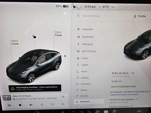 2021 Tesla Model Y Standard Range Rear-Wheel Drive