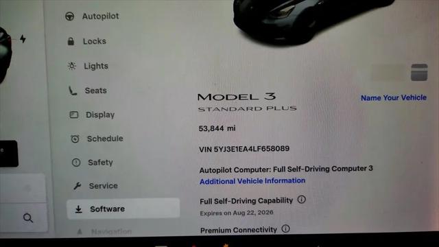 2020 Tesla Model 3 Standard Range Rear-Wheel Drive