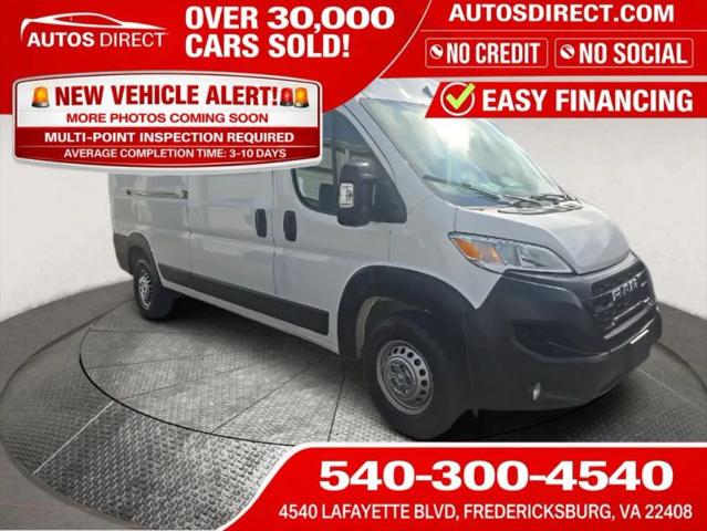 2025 Ram ProMaster 2500 Cargo Van Tradesman High Roof 159" WB w/Pass Seat for sale in Fredericksburg, VA