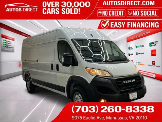 2025 Ram ProMaster 2500 Cargo Van Tradesman High Roof 159" WB w/Pass Seat for sale in Fredericksburg, VA
