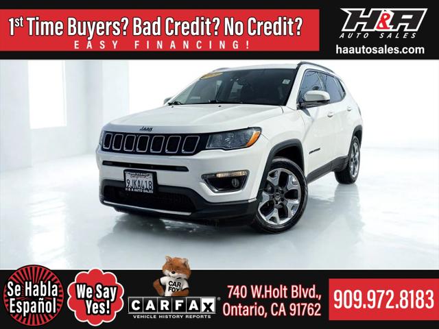2021 Jeep Compass Limited FWD for sale in Ontario, CA