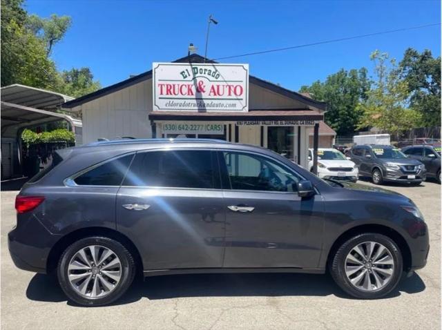 2016 Acura MDX Technology Package for sale in El Dorado, CA