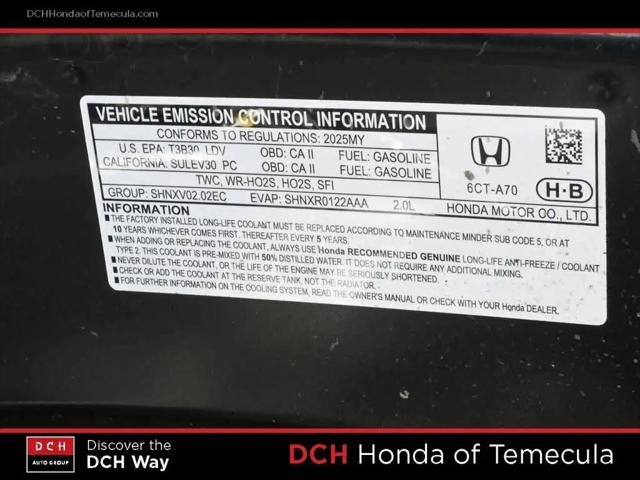 2025 Honda HR-V 2WD Sport