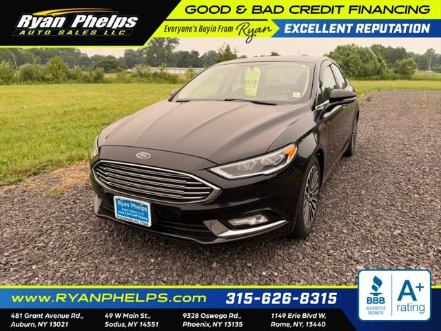 2018 Ford Fusion Titanium for sale in Sodus, NY