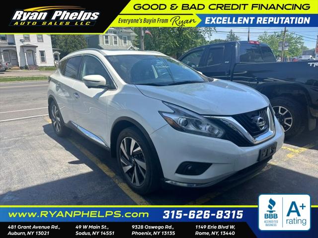2018 Nissan Murano Platinum for sale in Sodus, NY