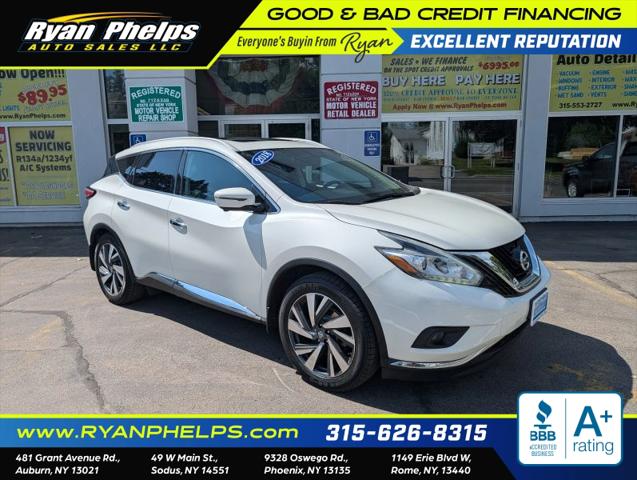 2018 Nissan Murano Platinum for sale in Sodus, NY