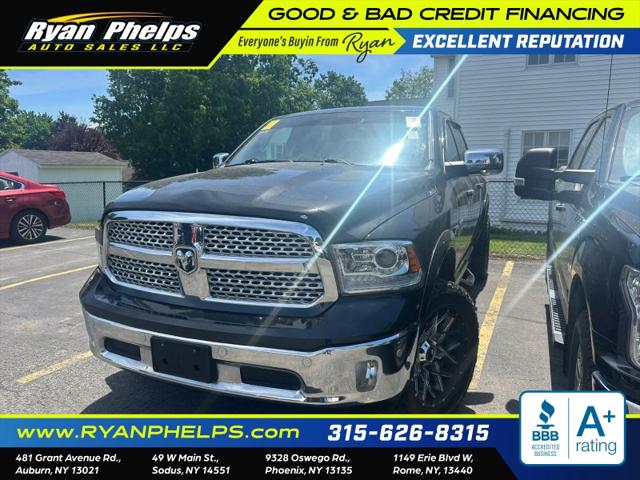 2017 Ram 1500 Laramie Crew Cab 4x4 5'7" Box for sale in Sodus, NY