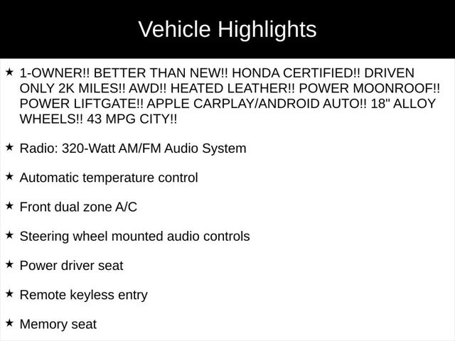 2026 Honda CR-V Hybrid 2WD Sport-L